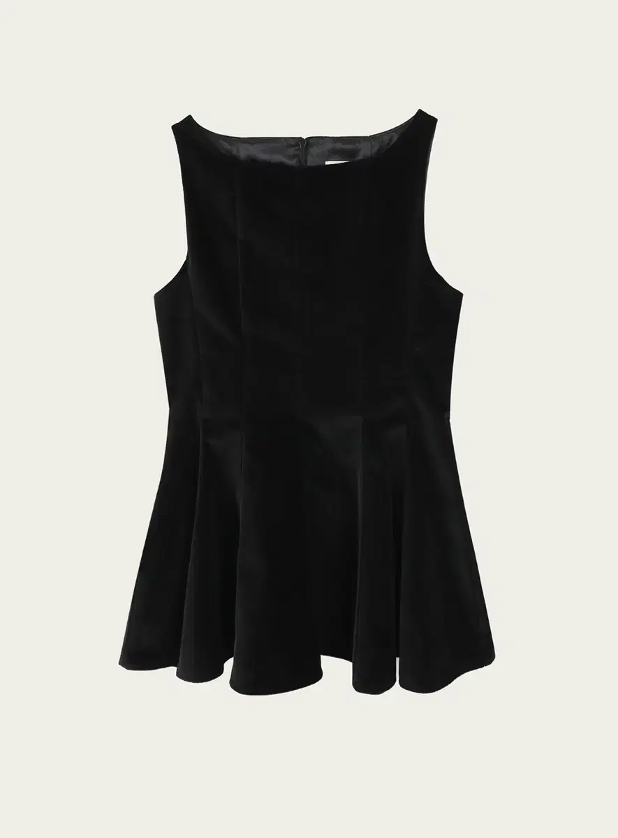 ribbonbit Velvet Flare Mini Dress